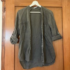 Zara Blouse - XS - Green